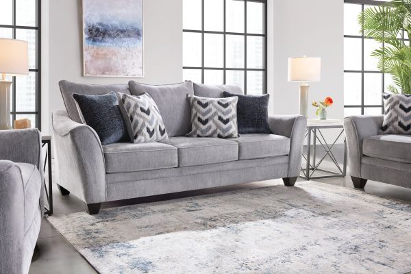 Skyler White Marble End Table