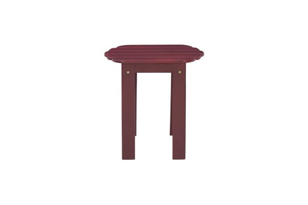 Adirondack Red End Table