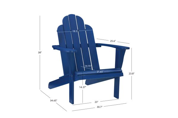 Adirondack Blue Chair