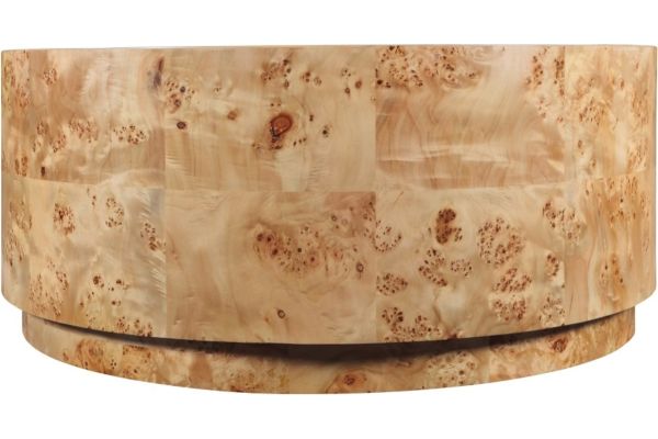 Burl Wood Coffee Table