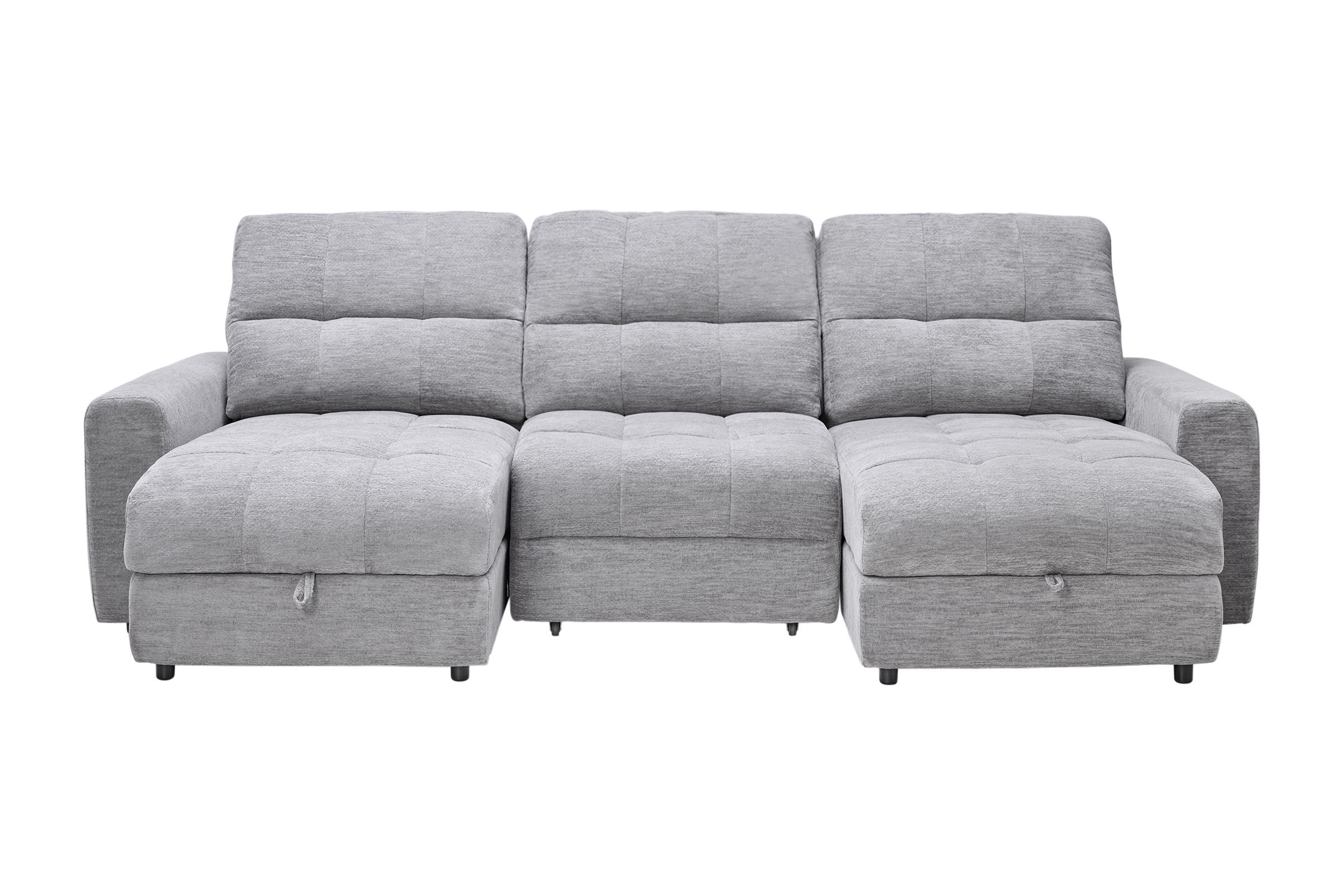 Y1149 gfc GNRF8-200 Gloss CBCST アウトレット Phoenix 3-Piece Power Reclining Sectional with Dual Chaises