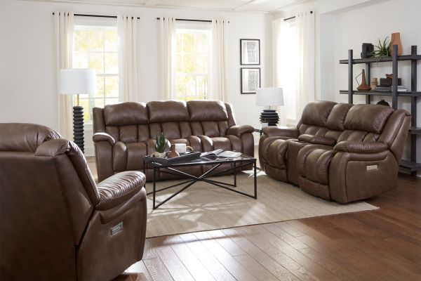 Weston Brown Triple Power Recliner