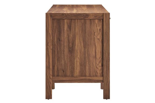 Capri 58" Wood Grain Office Desk