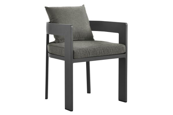 Tahoe Round Outdoor Patio Aluminum Dining Table