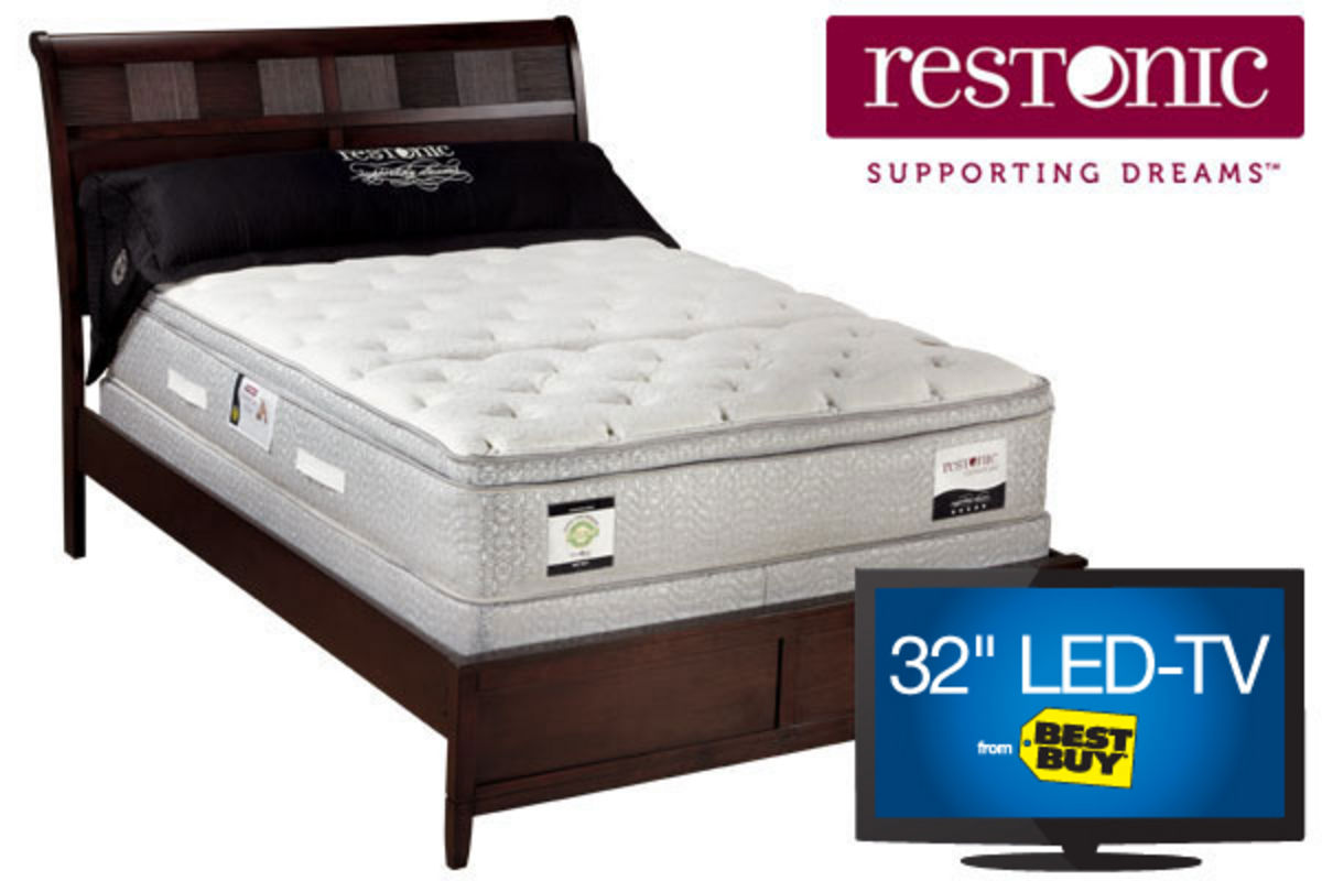 Garland Firm Eurotop King Mattress at GardnerWhite