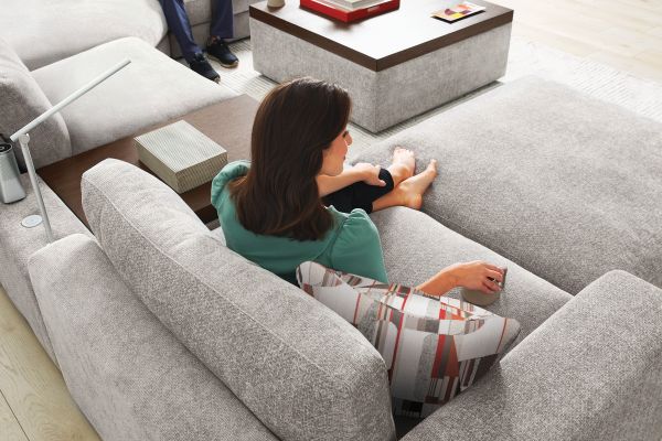 ModularThree Grey 5-Piece Sectional
