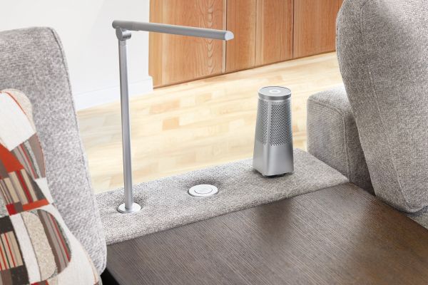 ModularThree Grey 3-Piece Console Loveseat