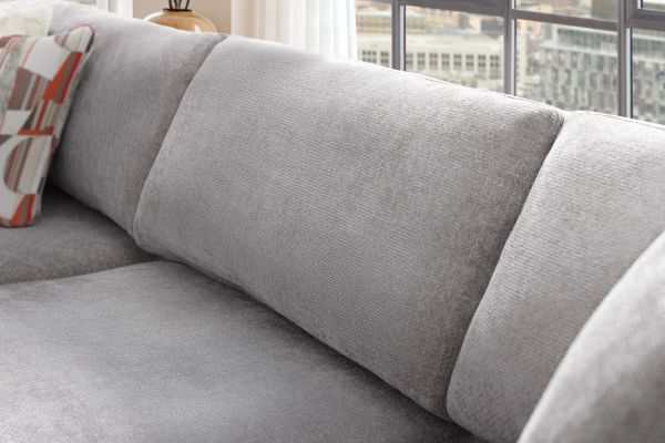 ModularThree Grey 3-Piece Console Loveseat