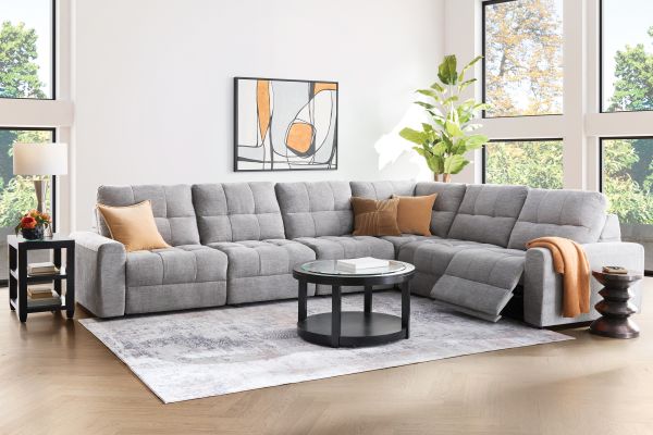 Phoenix 6-Piece Power Reclining Sectional