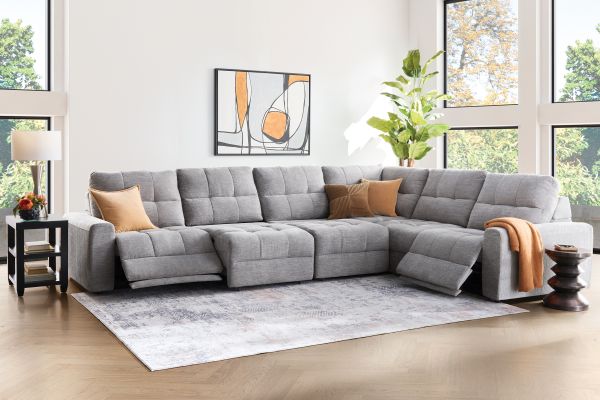 Phoenix 6-Piece Power Reclining Sectional