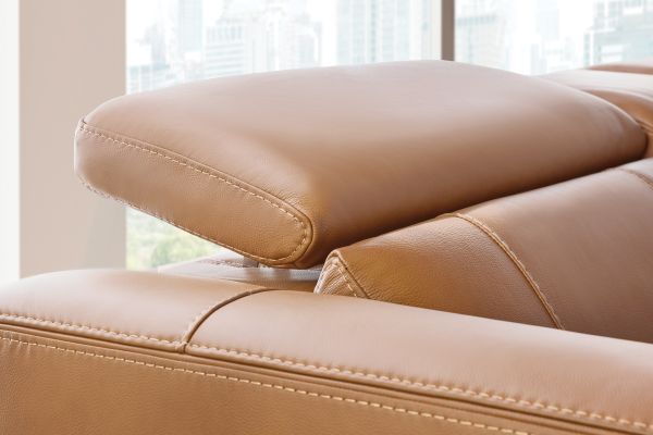 Ford Leather Dual Power Reclining Sofa
