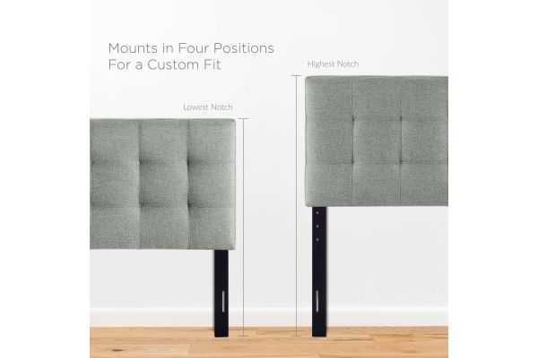 Lily Upholstered Fabric Full Headboard by Modway