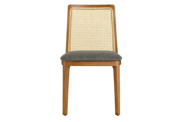 Monarch Wood and Rattan Dining Side Chair by Modway
