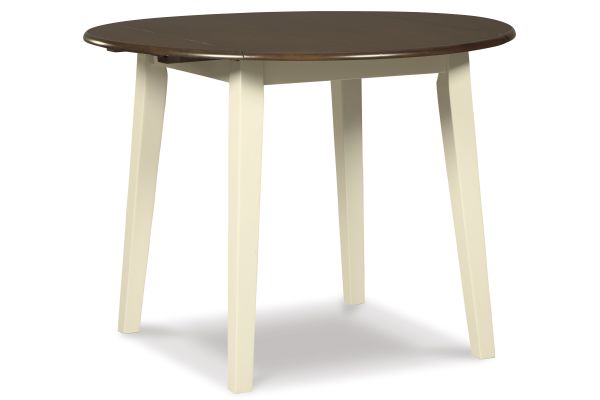 Woodanville Round Drop Leaf Dining Table by Ashley