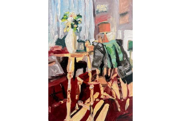 “Afteroon Light in the Dining Room” by Kaysi Grimes