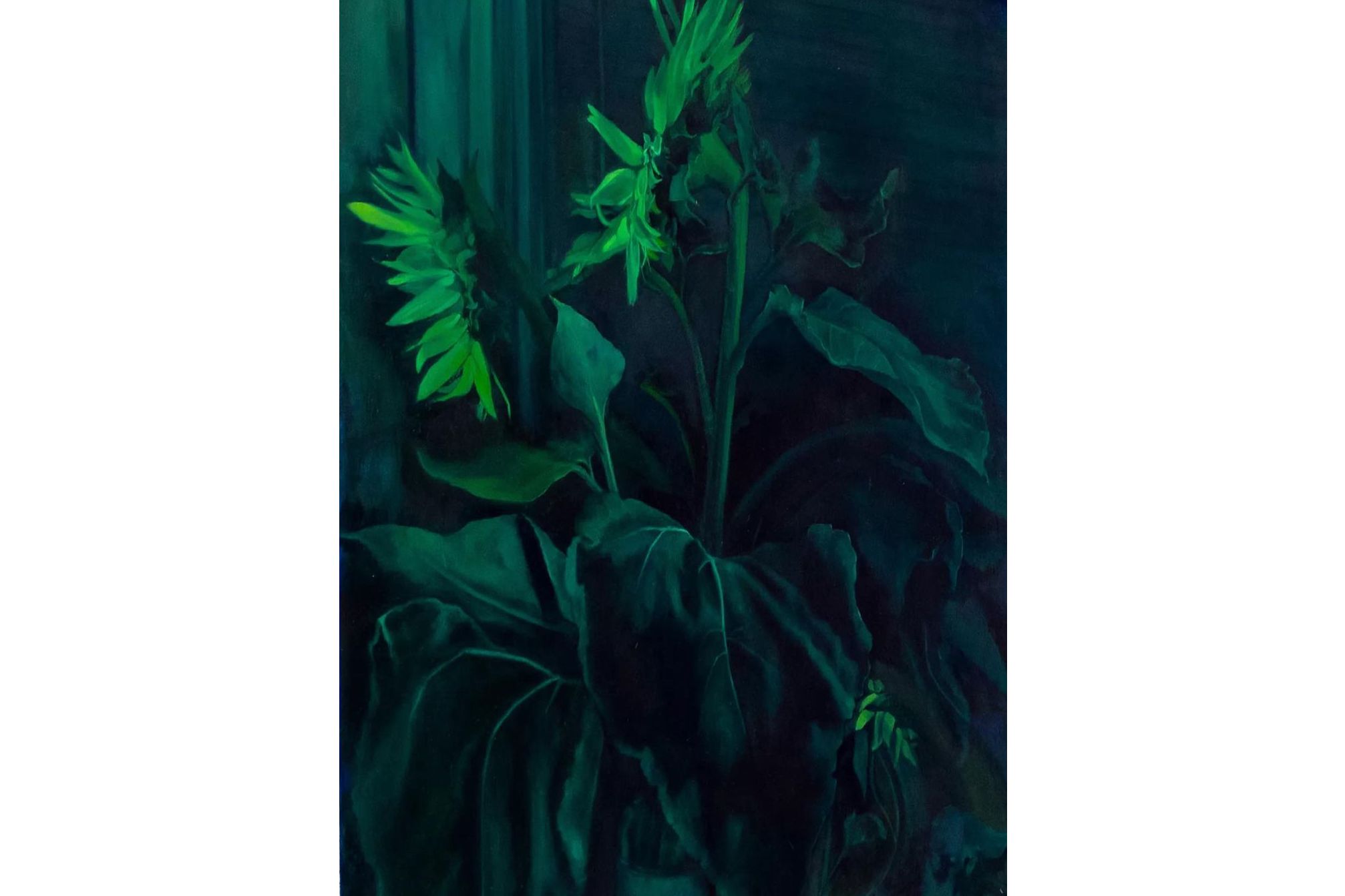 Three Sunflowers by Marceline Mason