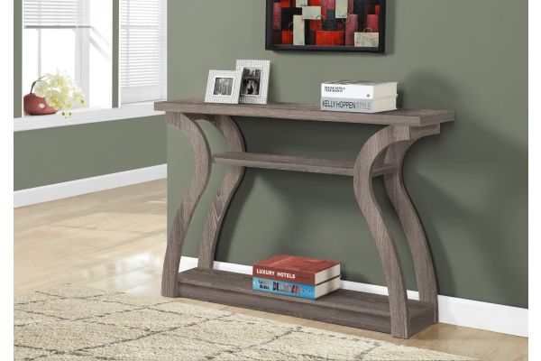 Monarch Specialties I 2446 - Dark Taupe Console Table