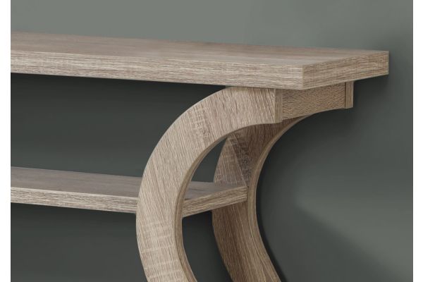 Monarch Specialties I 2446 - Dark Taupe Console Table