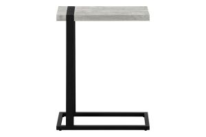 Monarch Specialties I 2858 - Grey C-Shaped Table thumbnail