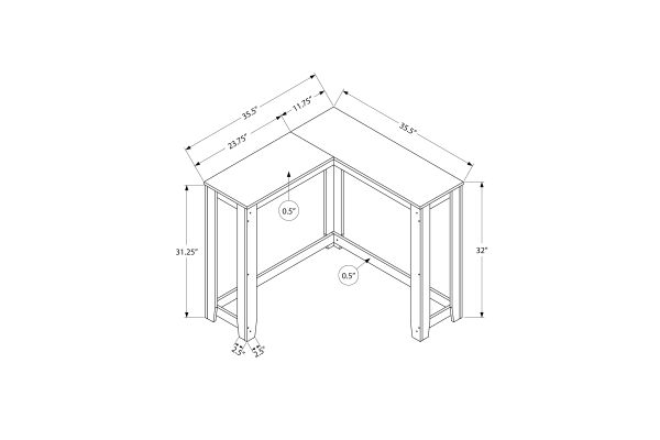 Monarch Specialties I 3659 - Console Table