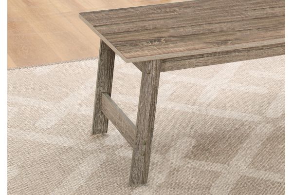 Monarch Specialties I 7931P - Three Piece Brown Table Set