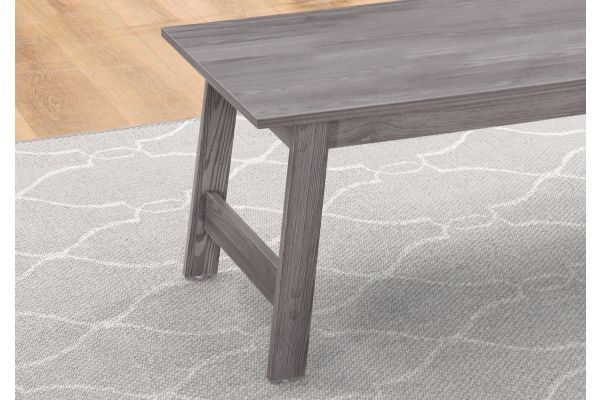 Monarch Specialties I 7932P - Three Piece Grey Table Set