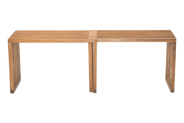Riviera Extendable Bench (Set of 2) Natural