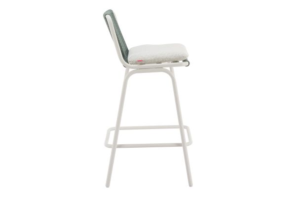 Luft Barstool (Set of 2) White & Green