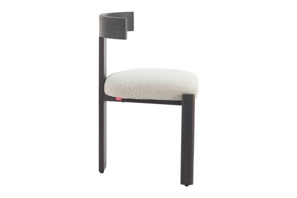 Tiana Dining Chair Black & Beige