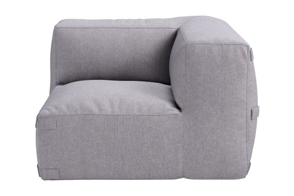 Luanda Corner Chair Gray