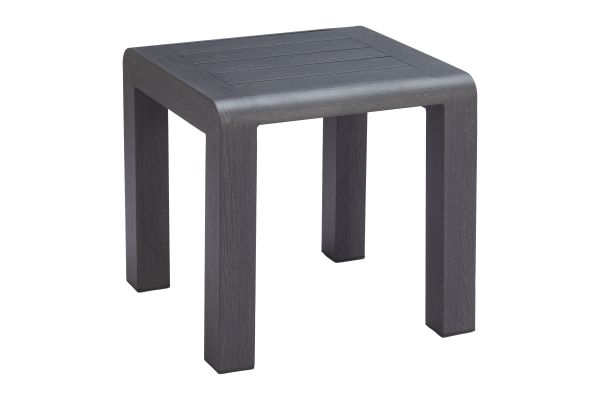Rolig Side Table Black