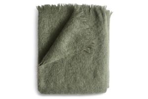 Mohair Throw - Moss