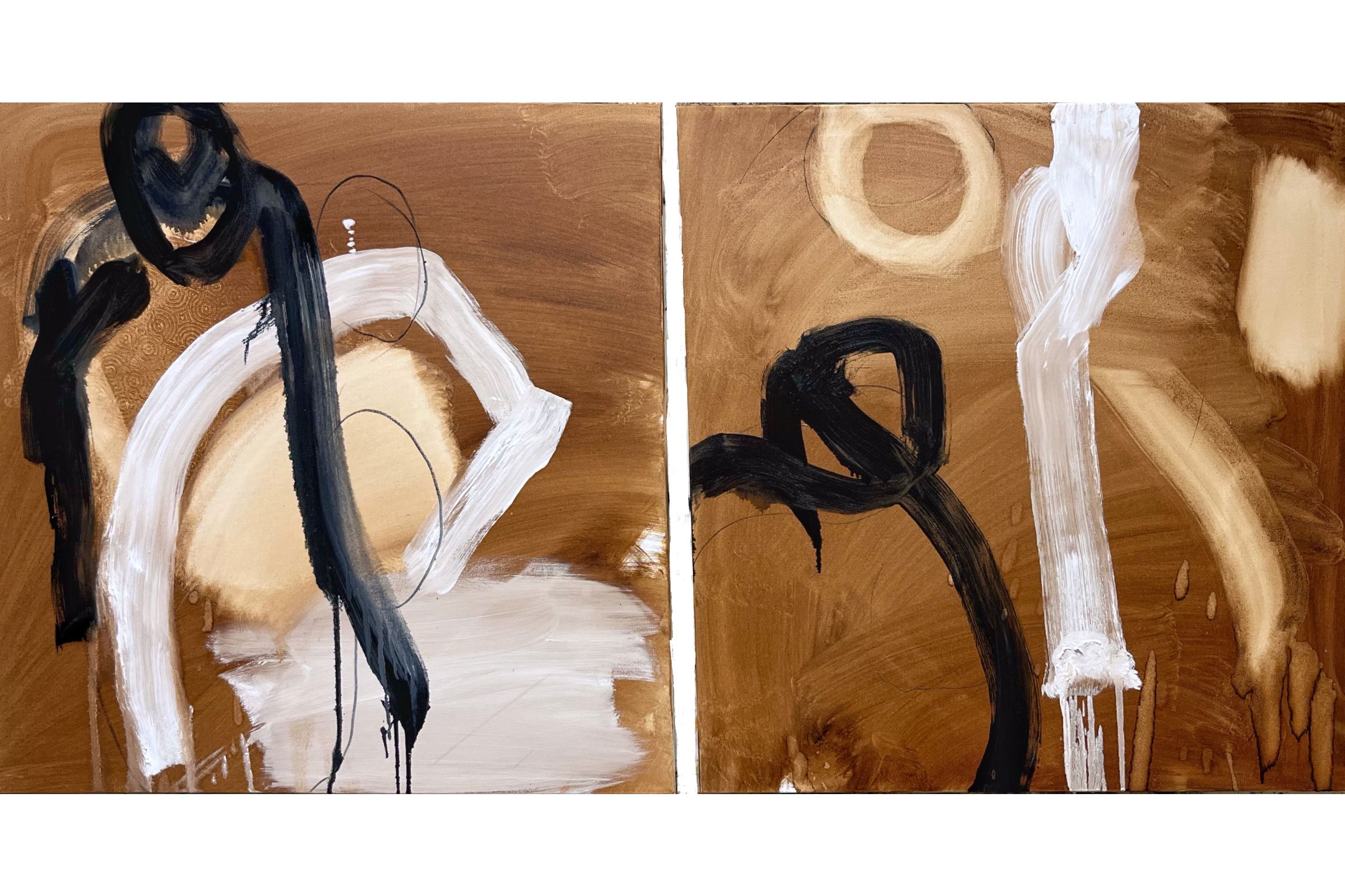Swimming with a dolphin/ floating thoughts by Liz Davis