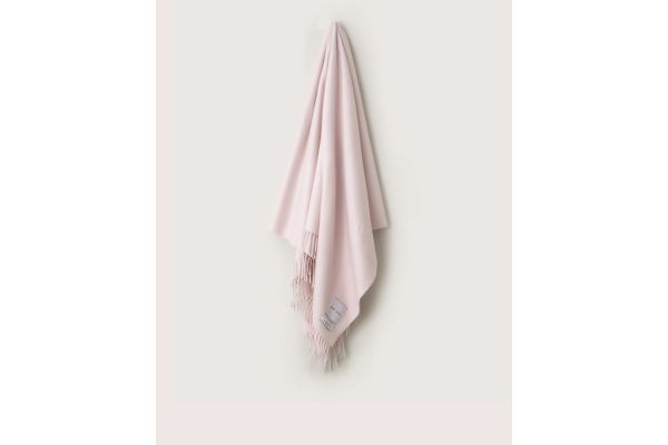 Haus Baby Alpaca Throw - Plume