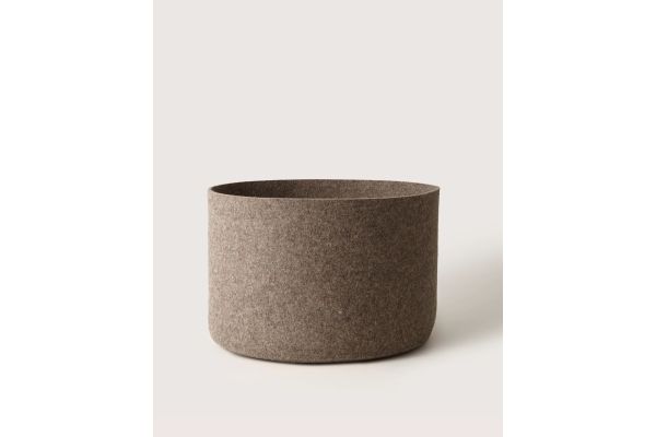 Merino Wool Large Bin - Ash Brown