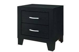 Reid Black Nightstand thumbnail