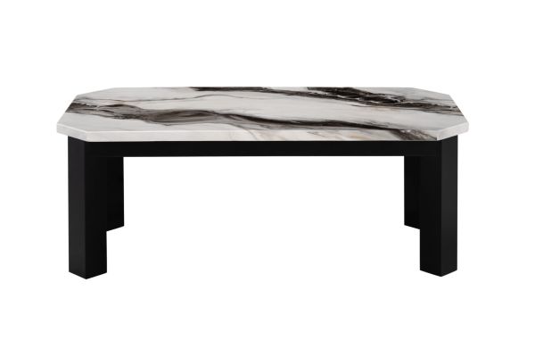 Global Furniture Black and White Coffee Table - T06CT