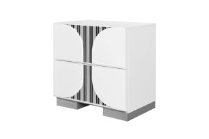 Talia White Nightstand thumbnail