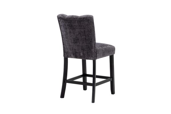 Global Furniture USA Dark Grey Bar Stool Set of 2 - D06BS-DRK GRY