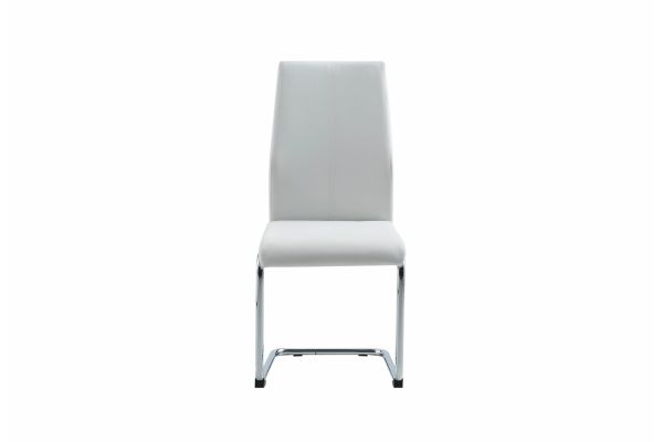 Global Furniture USA Set of Four White Dining Chairs - D41DC-WHITE
