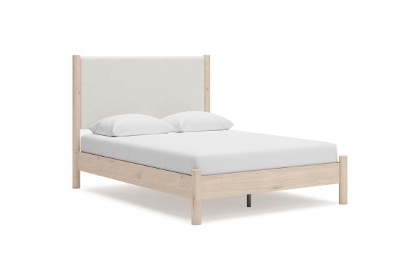 Cadmori Queen Upholstered Panel Bed