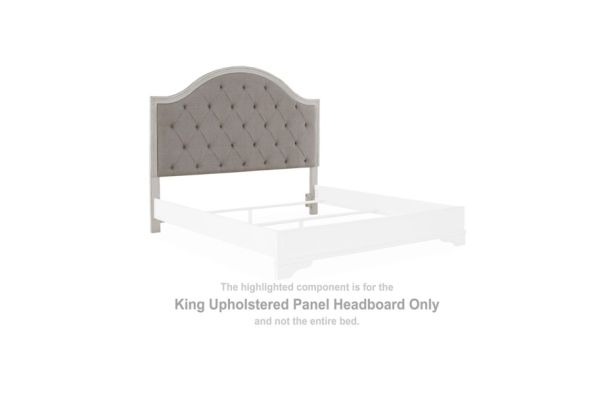 Blendon King Upholstered Panel Headboard