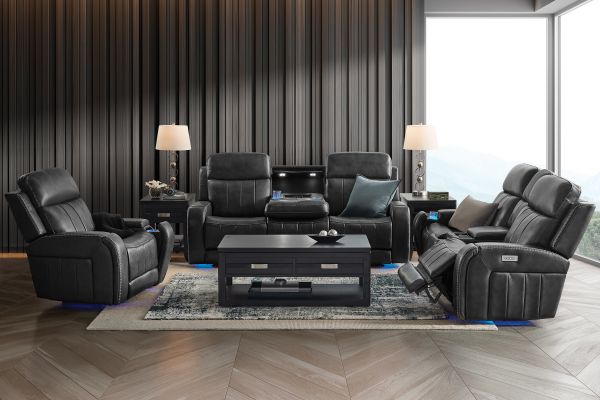 Lift Top Coffee Table in Black