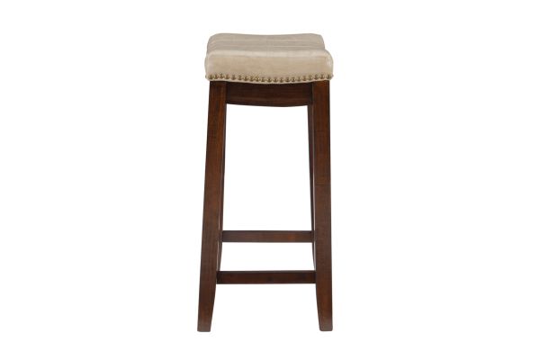 Claridge Beige Counter Stool