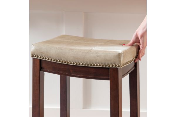 Claridge Beige Counter Stool