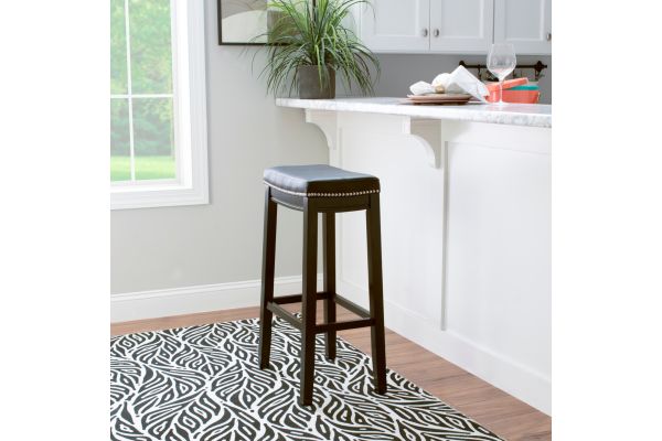 Claridge Black Barstool