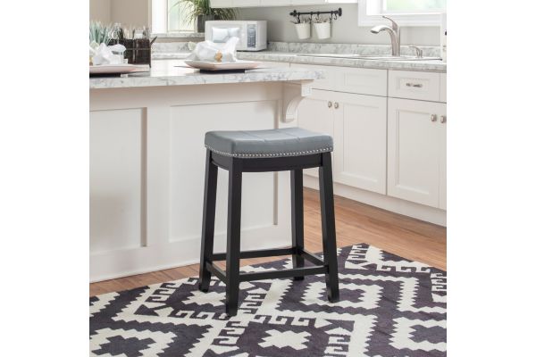 Claridge Gray Counter Stool
