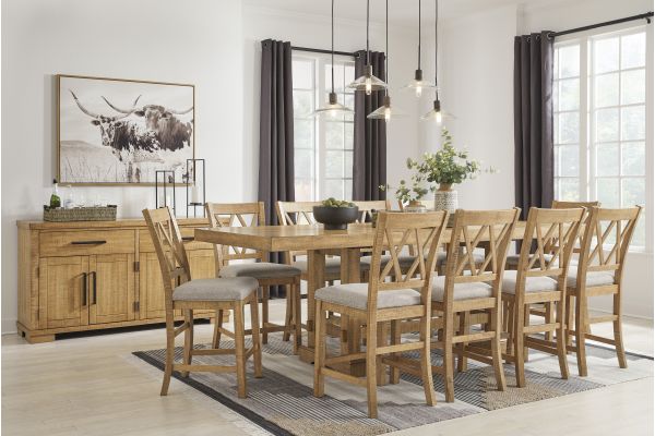 Havonplane Counter Height Barstool Set of Two