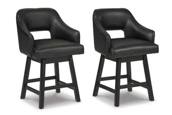 Tallenger Counter Height Bar Stool Set of Two
