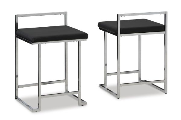 Madanere Bar Height Bar Stool Set of Two